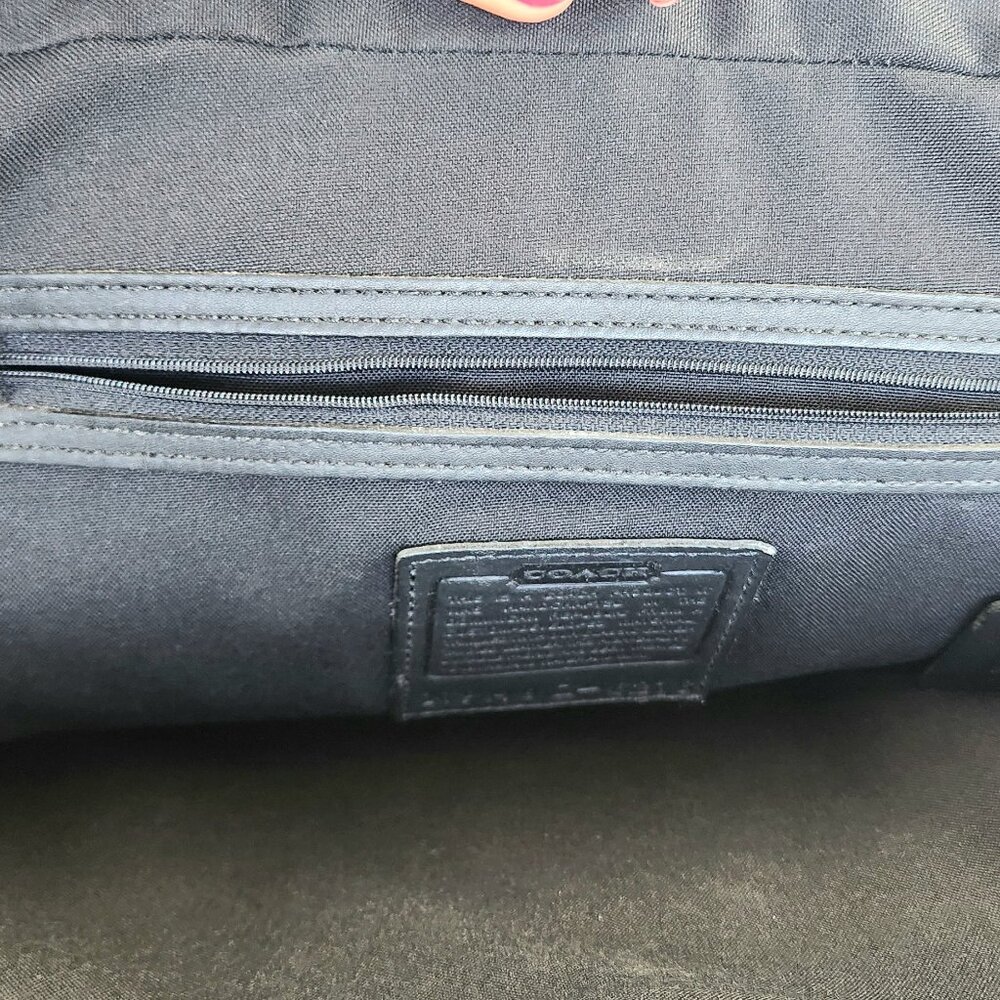 Vintage - COACH - Laptop Bag - Black - No. H-8, Z-6216 - Picture 6 of 13